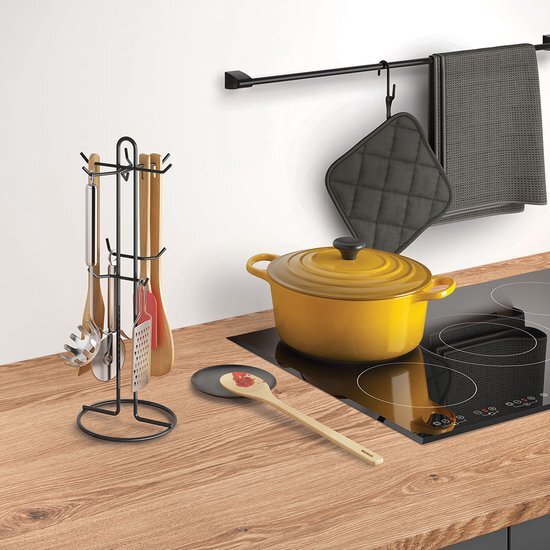 Metaltex tomado keukengerei houder 10 haken