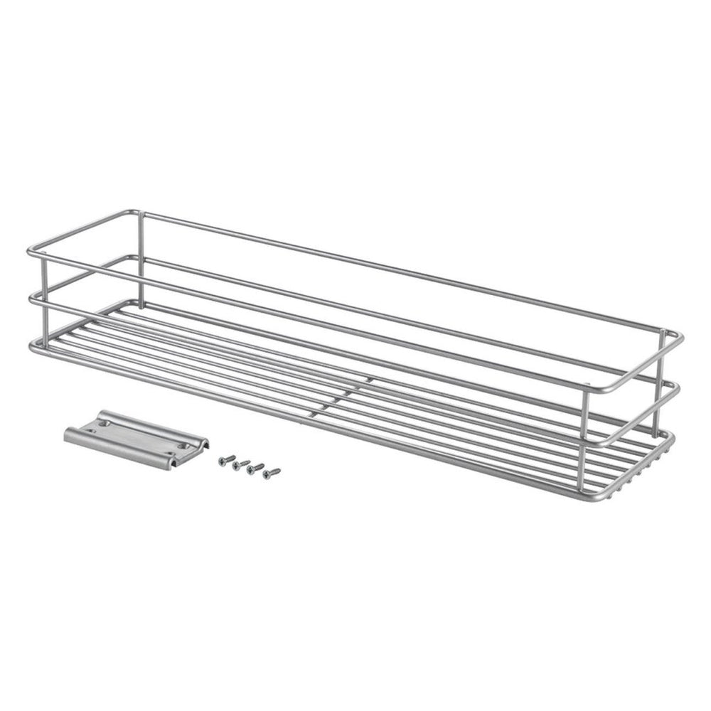 Metaltex smart kitchen schuifbaar mandje 12x42x7 cm zilver