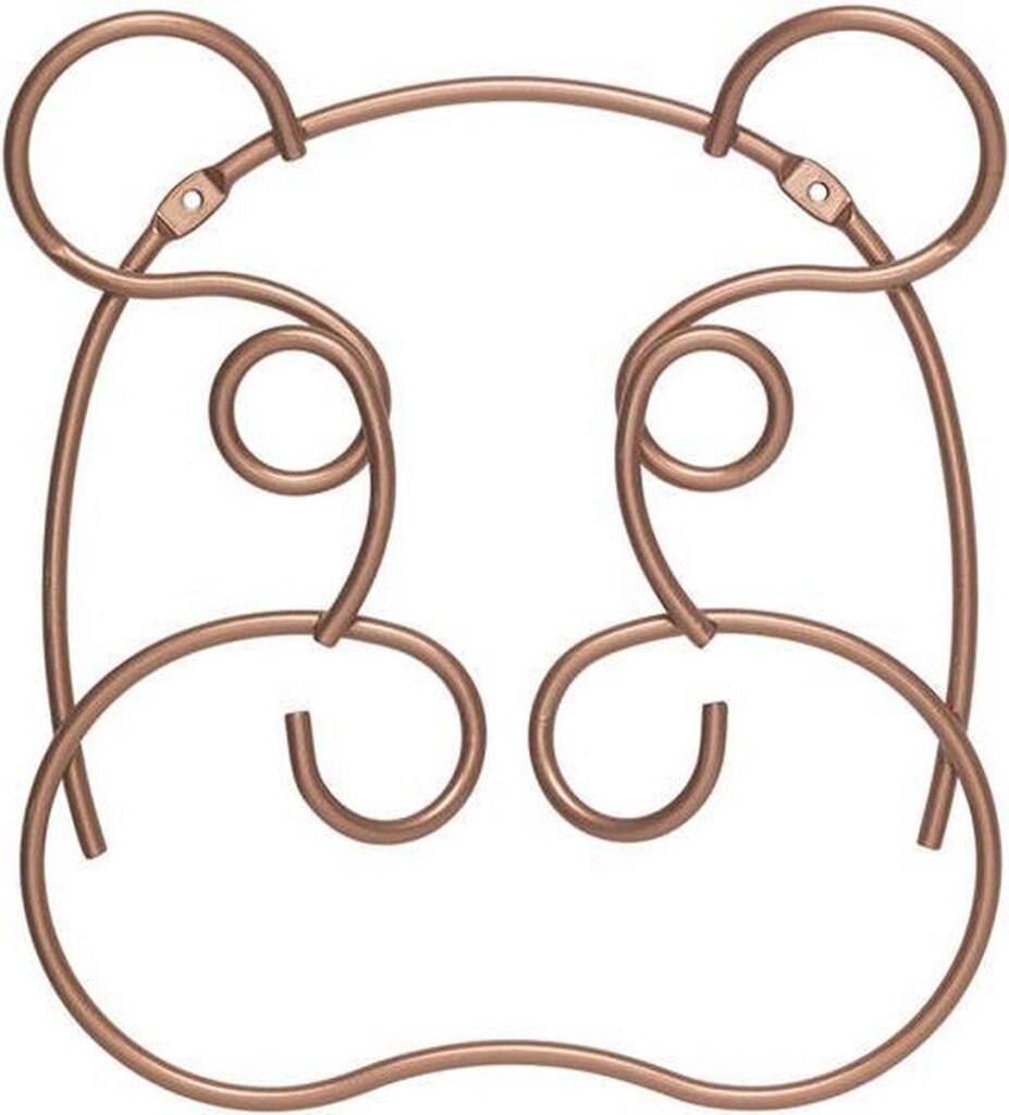 Tomado-metaltex tomado metaltex kapstok safarinijlpaard incl. bevestigingsmateriaal