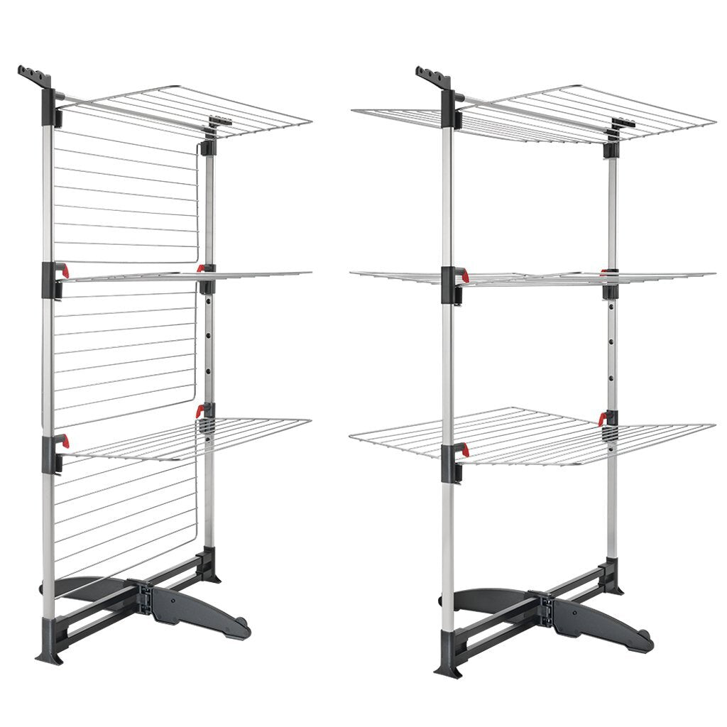 Metaltex ciclone vario droogtoren 38 m drooglengte zilver zwart