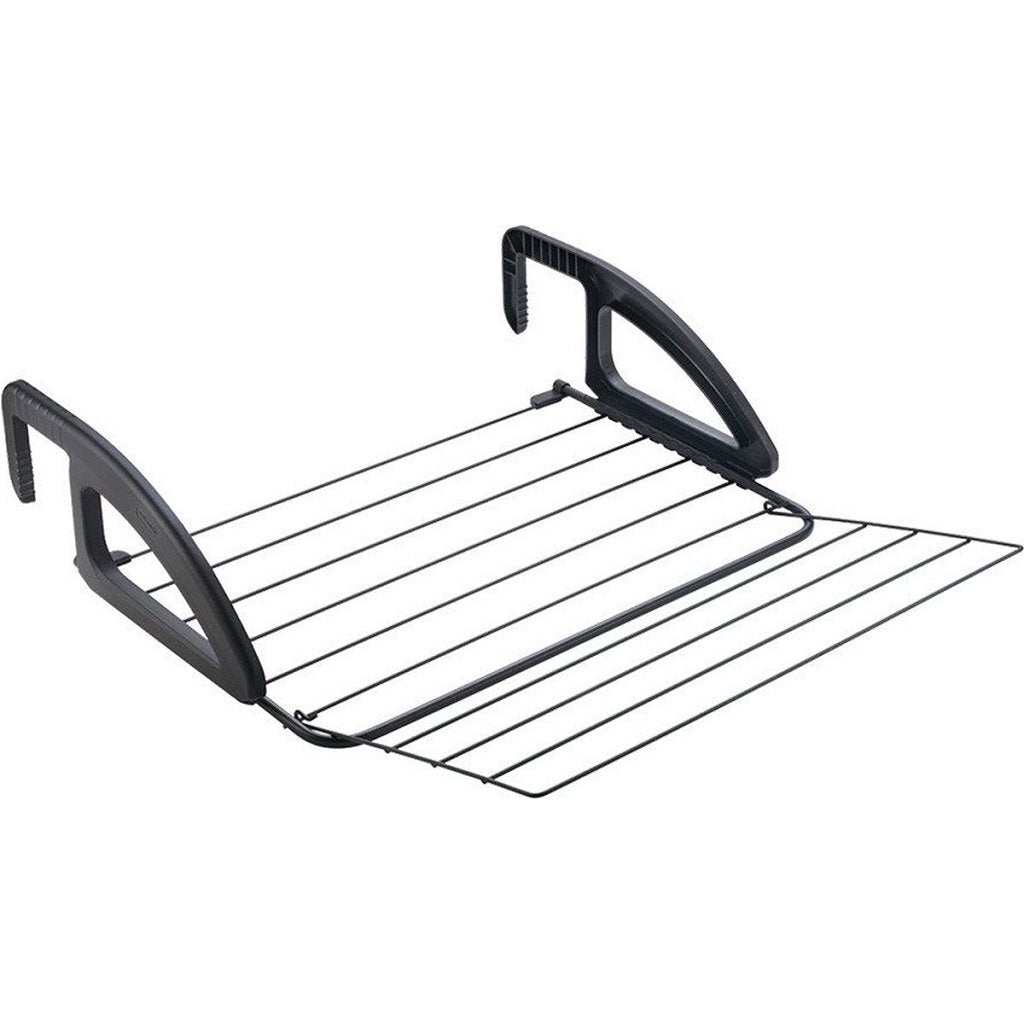 Metaltex bries droogrek 6 m drooglijn zwart