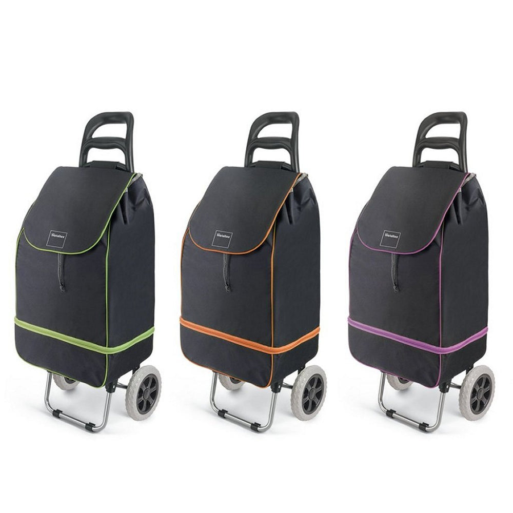 Metaltex lily shoppertrolley 45-53l verschillende uitvoeringen