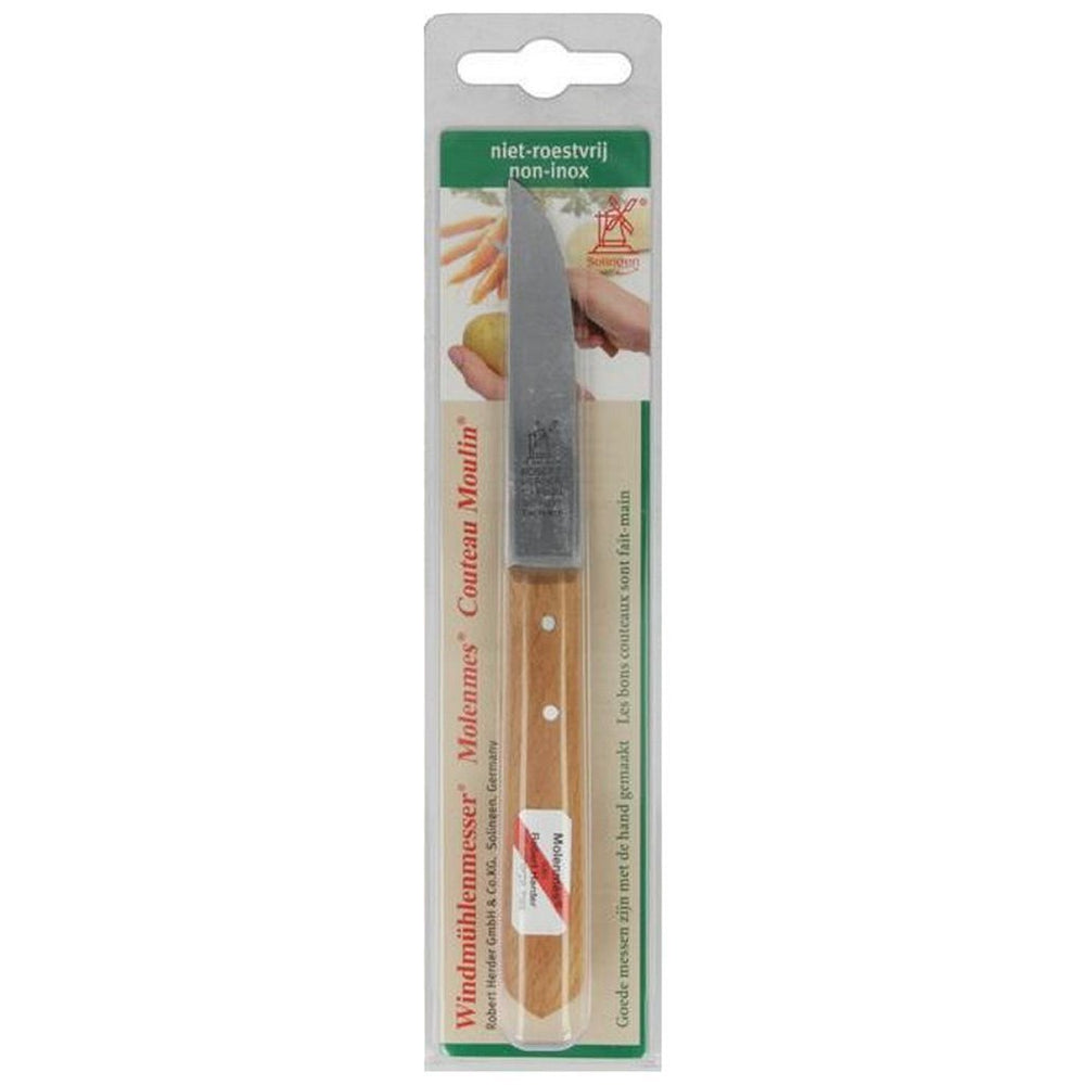 Metaltex molenmes schilmes 8,5 cm houtkoolstof