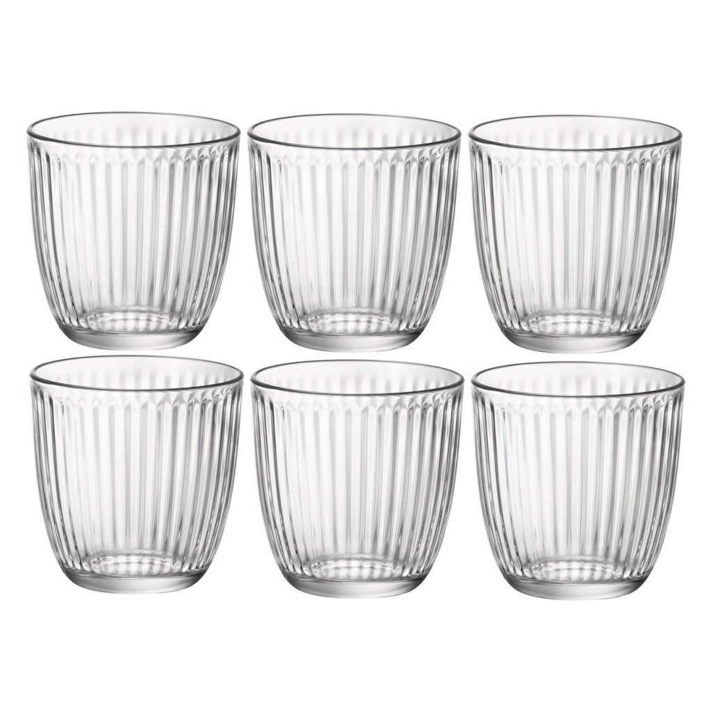 Overige merken bormioli rocco waterglazen 290 ml 6 stuks transparant glas