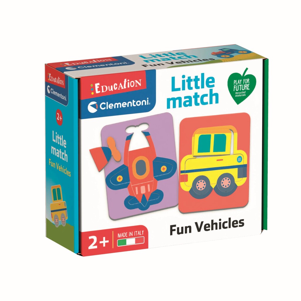 Clementoni Little Match-pleziervoertuigen