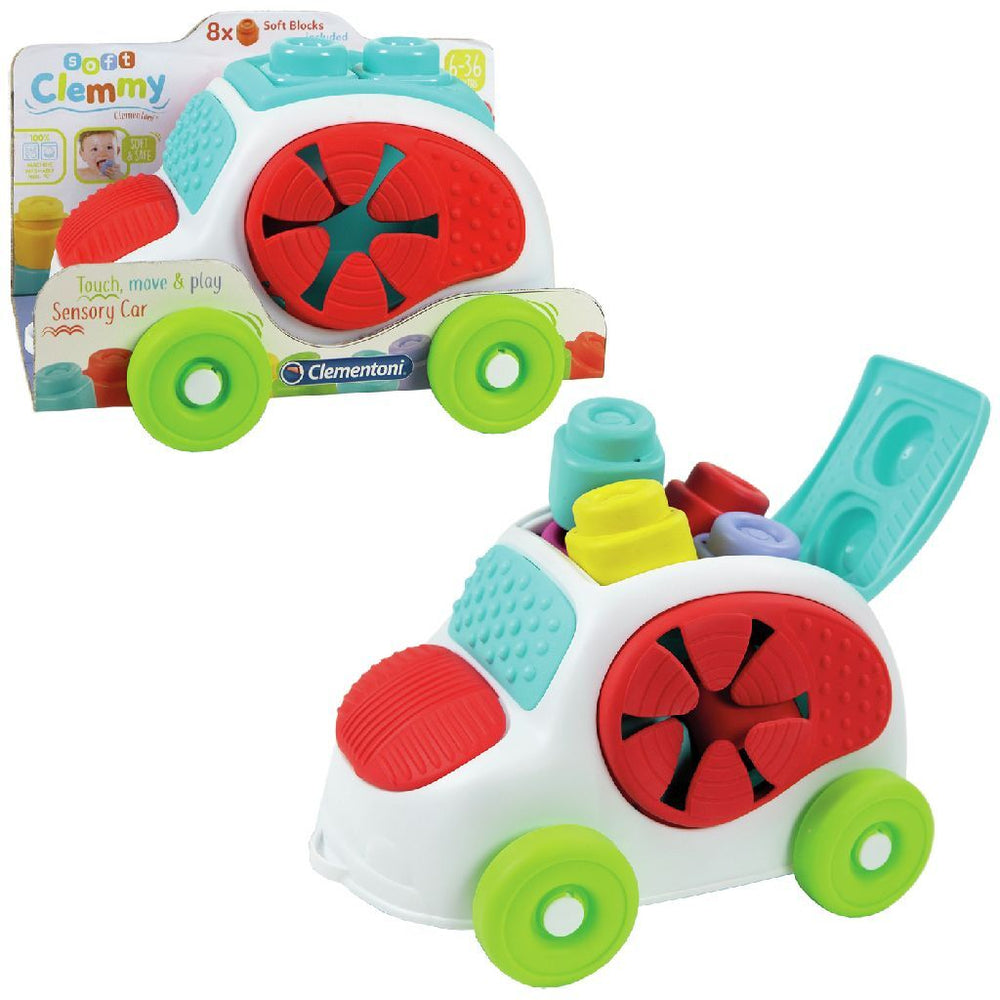 Clementoni soft clemmy sensory car