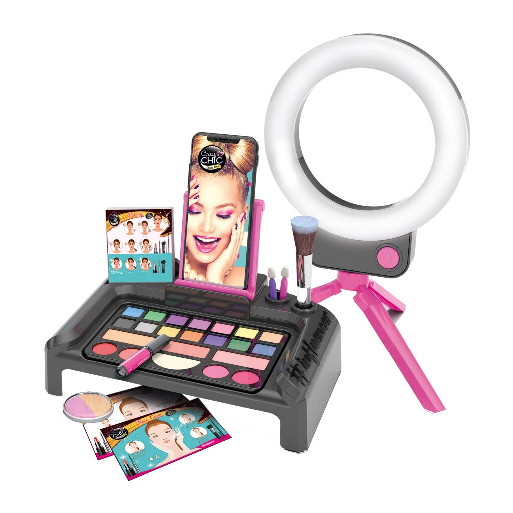 Clementoni crazy chic make-up studio + licht