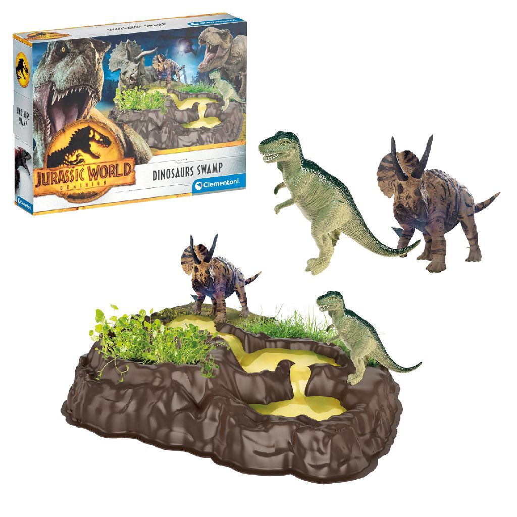 Clementoni jurassic world dino moeras