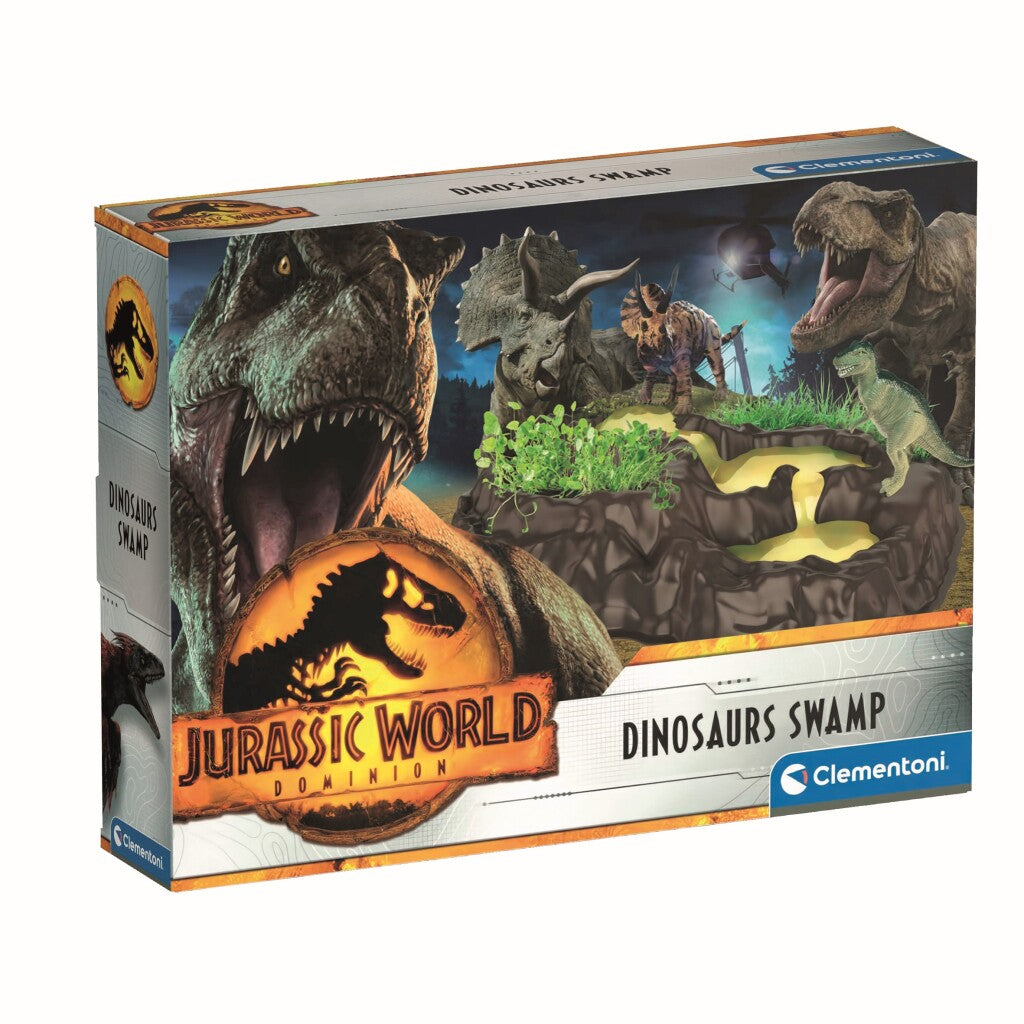 Clementoni jurassic world dino moeras