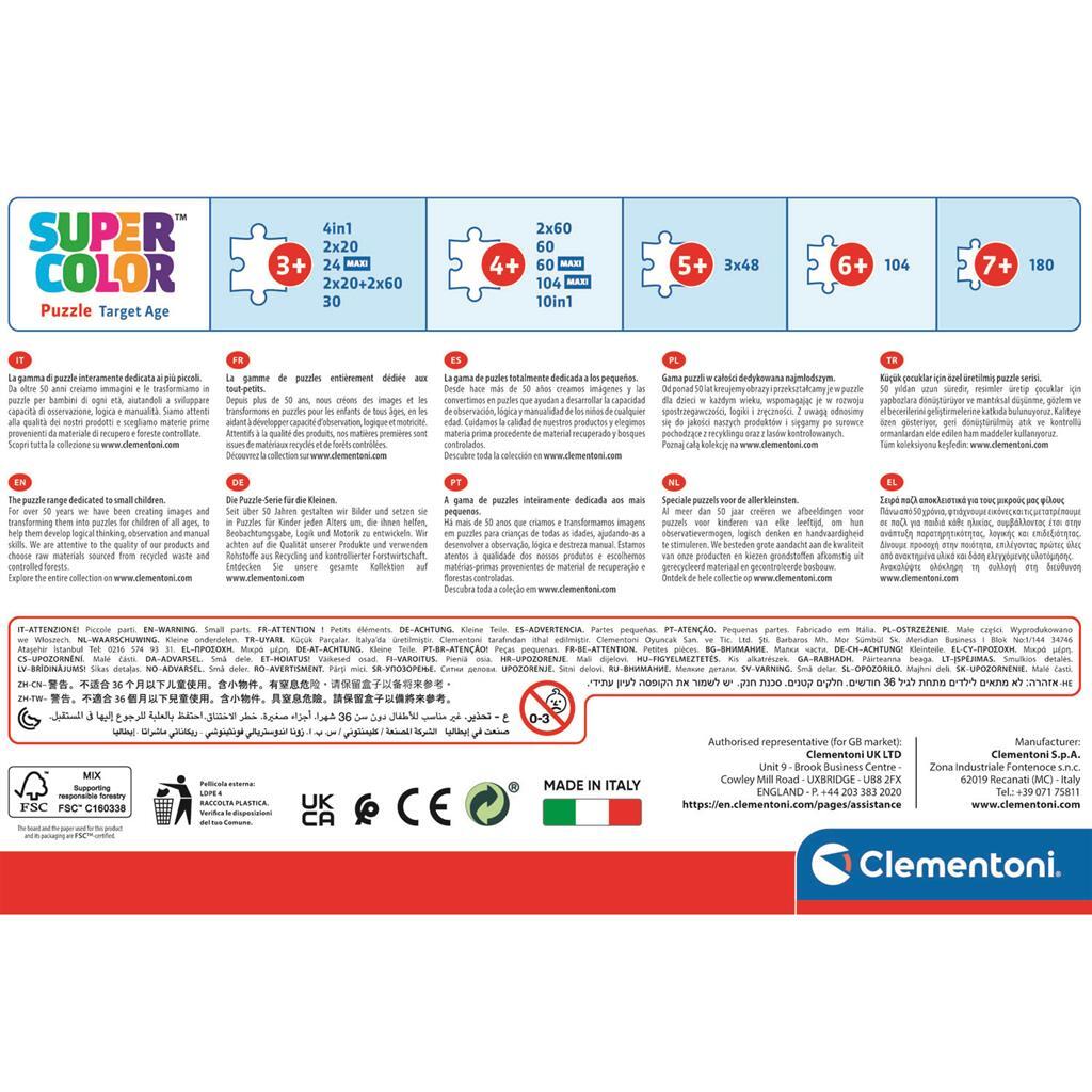 Clementoni puzzel 2x20pcs spidey