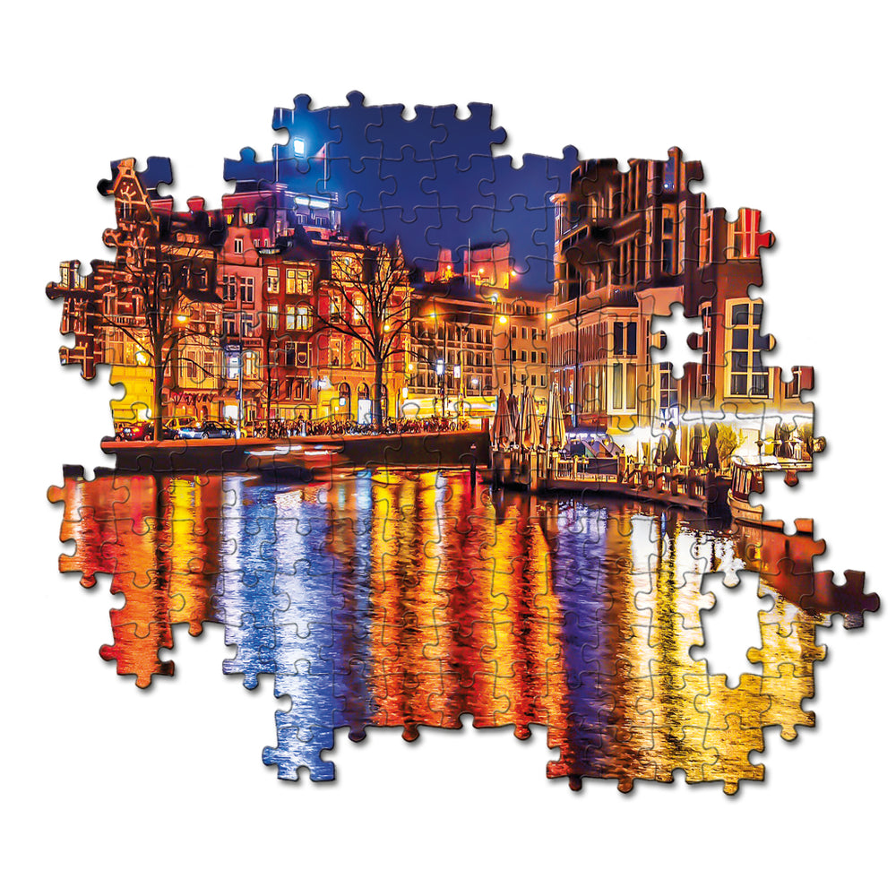 Clementoni hoogwaardige collectie puzzel amsterdam 500 stukjes