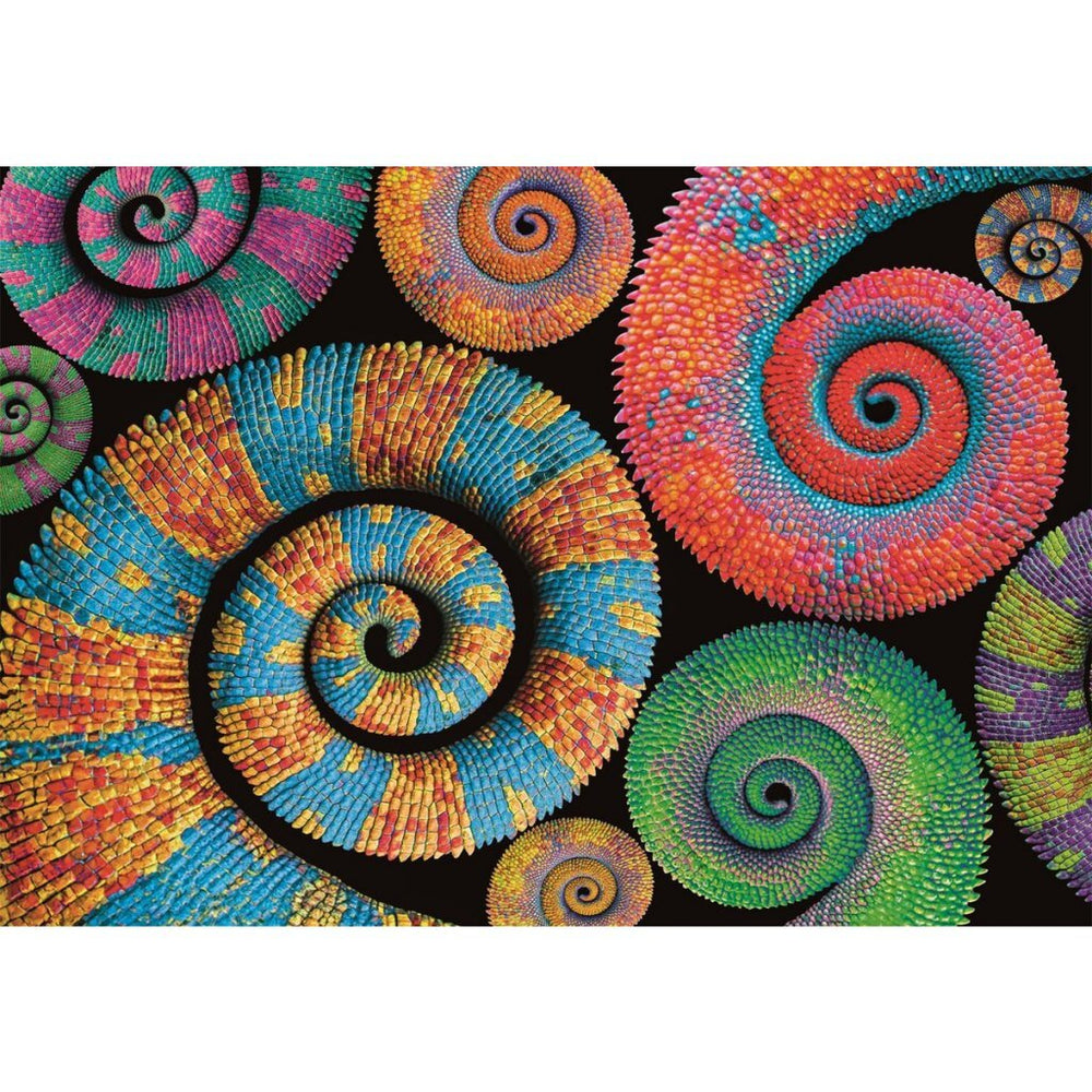 Clementoni colorboom collectie puzzel krullend 500 stukjes