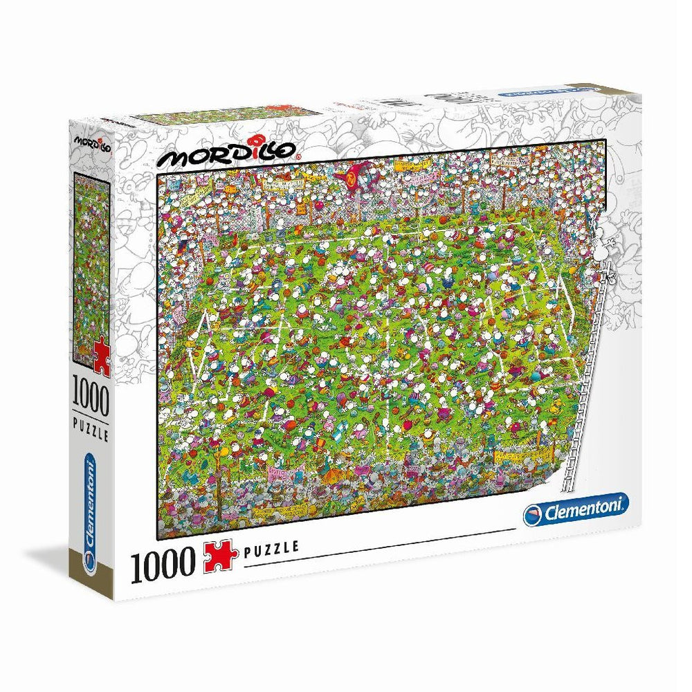 Clementoni Mordillo Puzzel De Match 1000 Stukjes