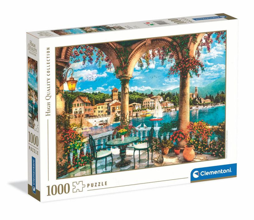 Clementoni puzzel high quality 1000 stukjes lake como