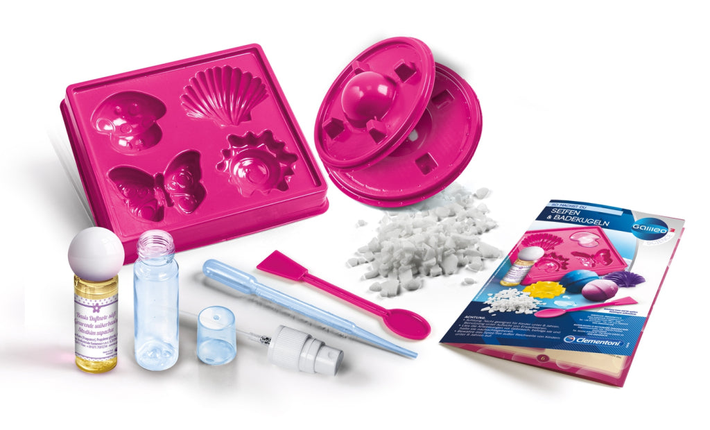 Clementoni's zes badkugels