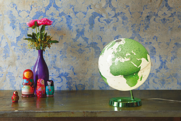 Atmosphere nr-0331f7n4-gb globe bright hot green 30cm diameter kunststof voet met verlichting