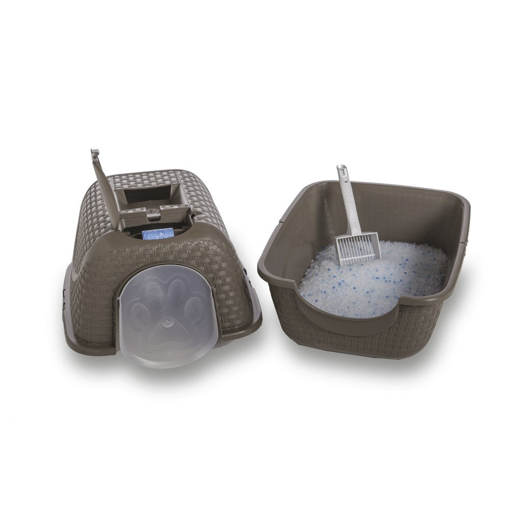 Bama kattenbak 41,8x50,5x39,6 cm taupe