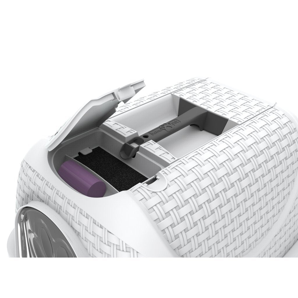 Bama kattenbak 41,8x50,5x39,6 cm wit