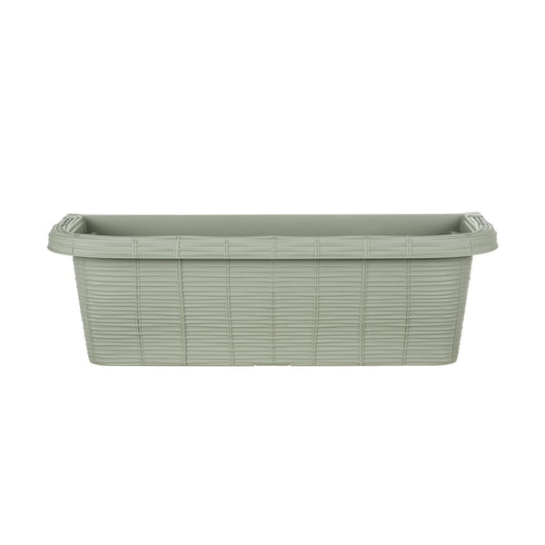 Bama fioriera bloem-balkonbak 60x20x18.5 cm sagegroen