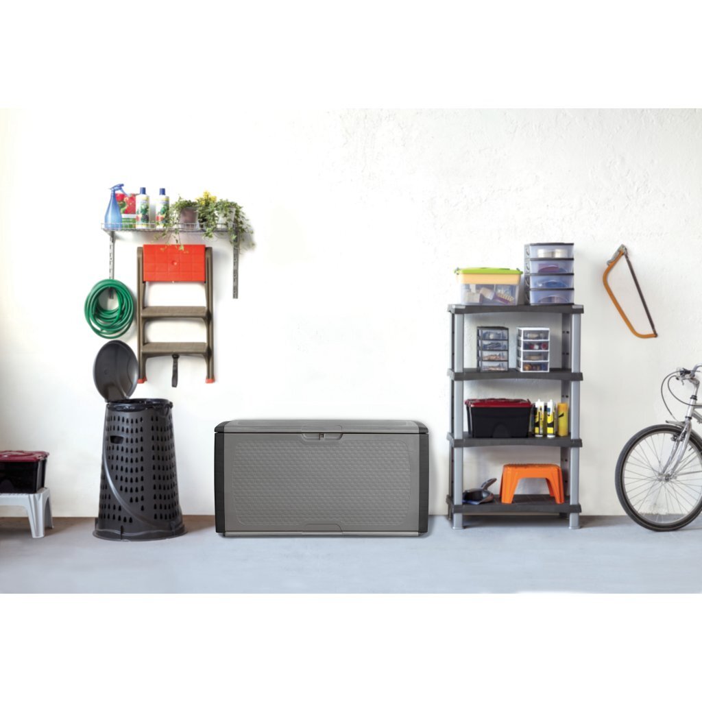 Bama mettitutto container 350l 122x56x63 cm grijs antraciet