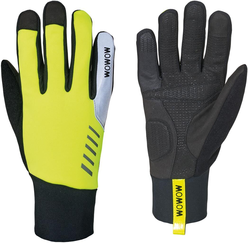 Wowow reflecterende handschoen daglicht reflex glove daylight m yellow