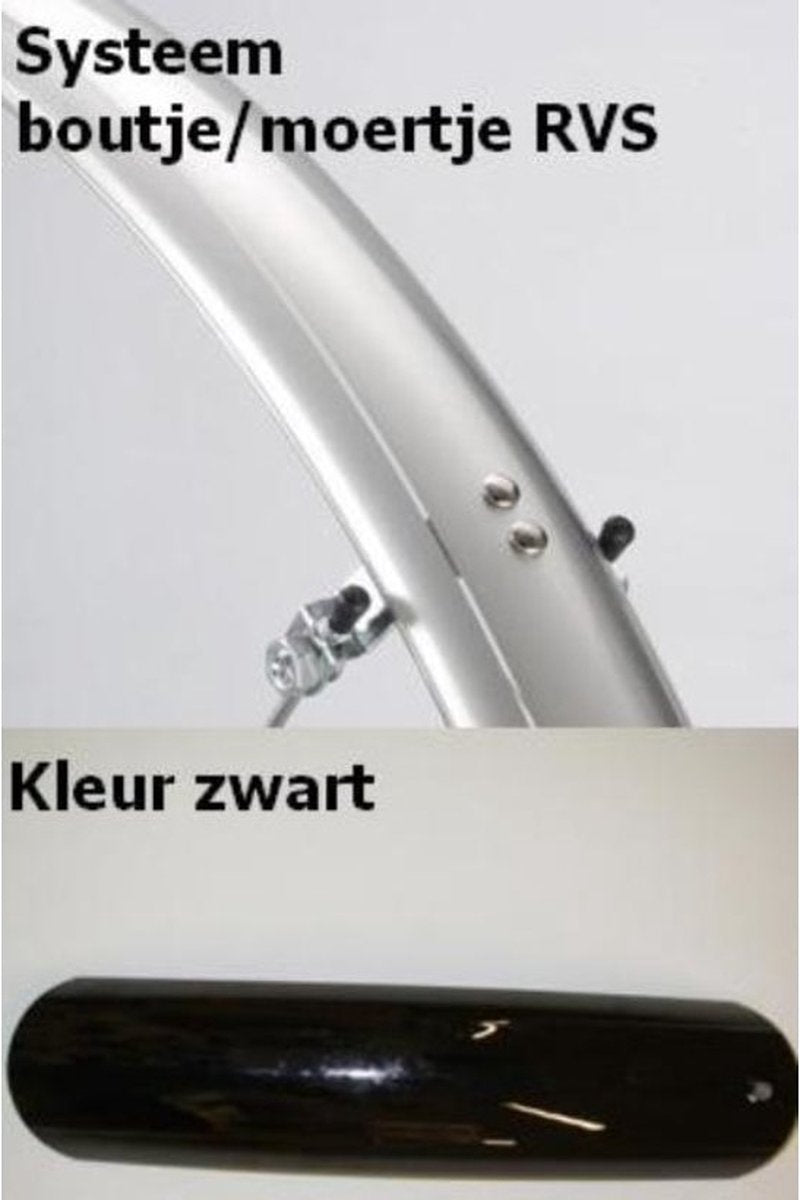 Eurofender Mudguard Set Elegance 58mm 26 Black