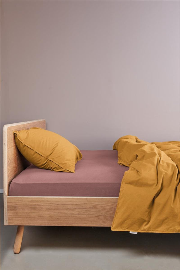 Beddinghouse - jersey - hoeslaken - 90x220 cm - roze