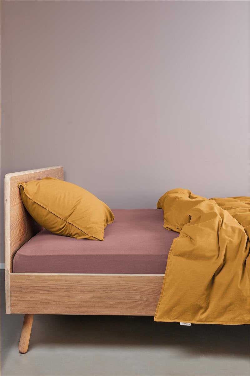 Beddinghouse - jersey - topper hoeslaken - 140x220 cm - roze