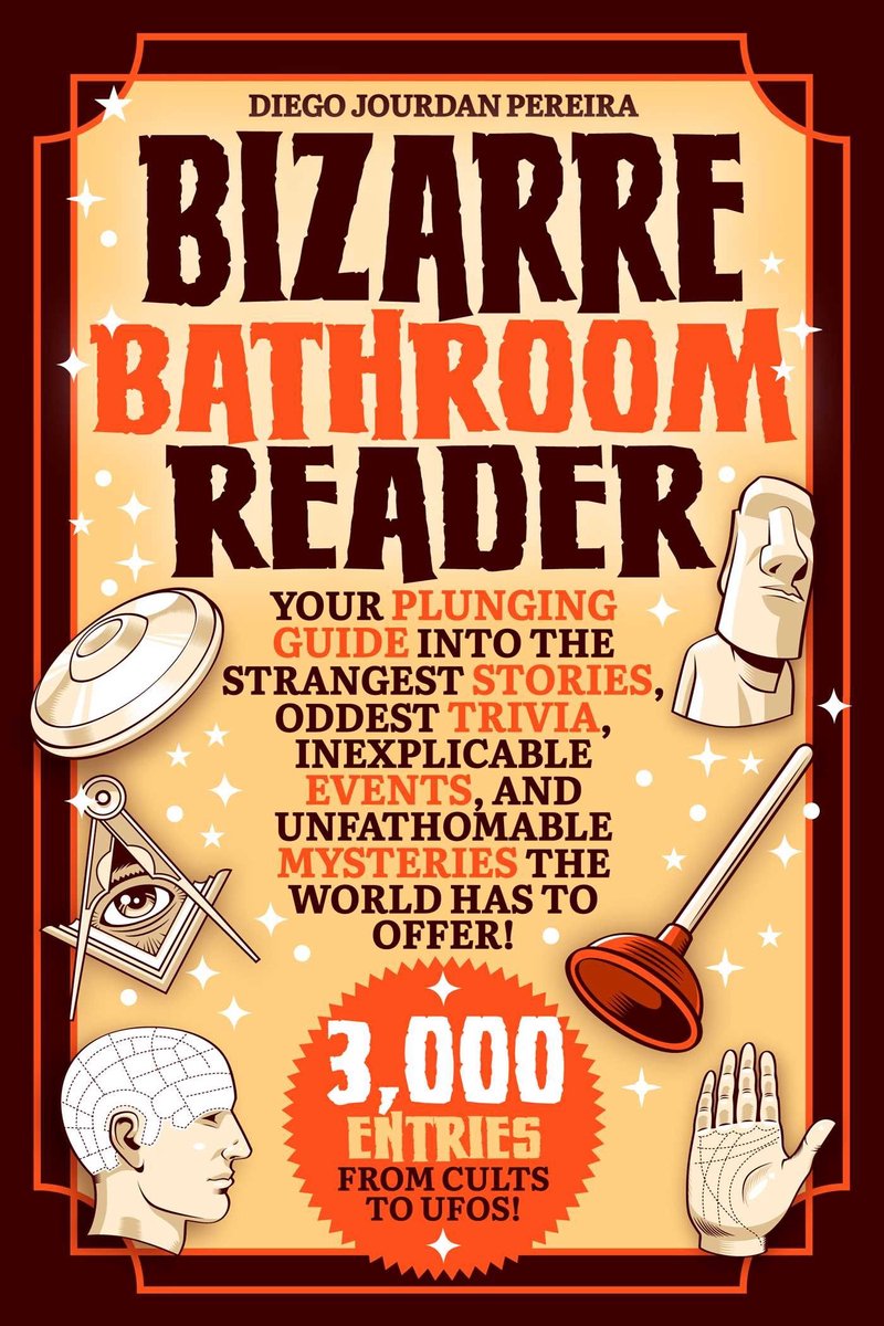 Bizarre bathroom reader