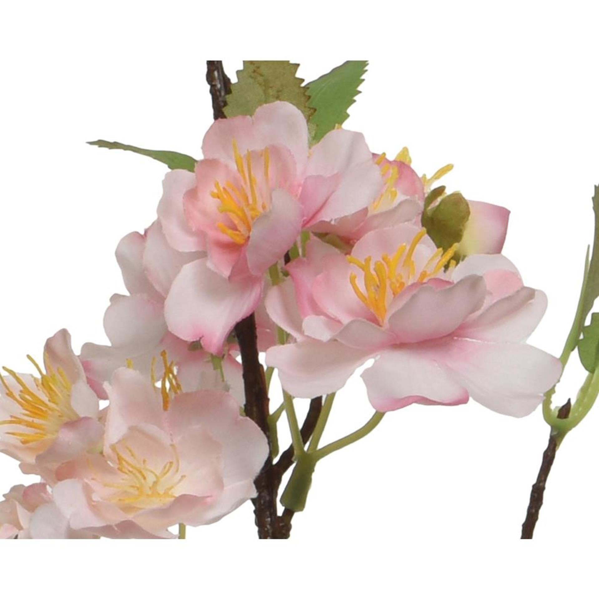 Decoris kunstbloem bloesem h106cm zacht roze