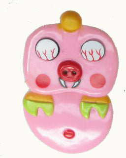 Spaakdecoratie voor de fiets Edge 'varken'