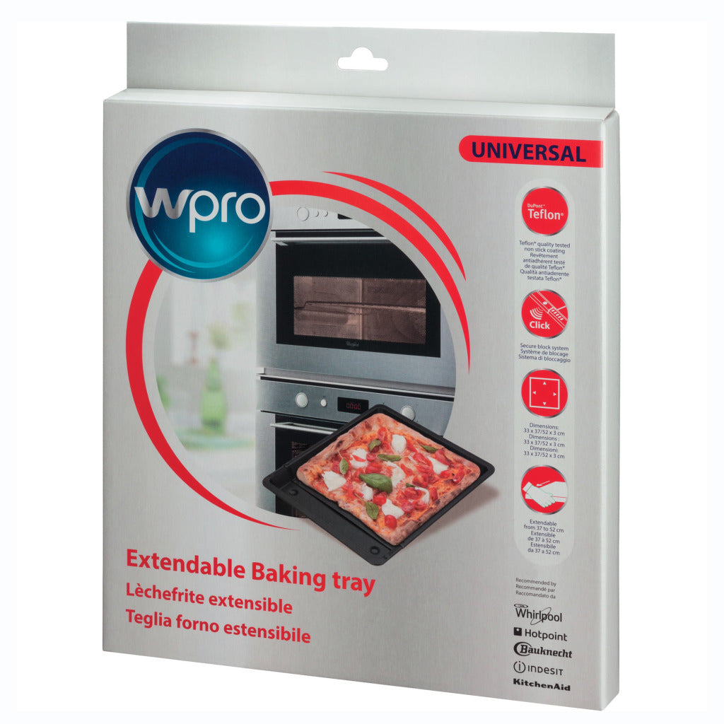 Wpro ubt521 universele bakplaat 37x52cm