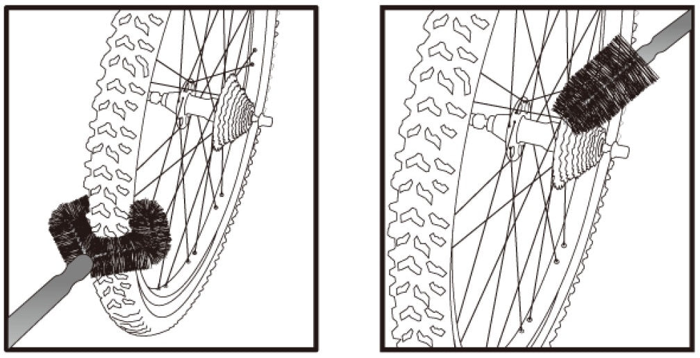 Icetoolz (buzaglo) reiningsborstelset icetoolz #c124 (2-delig)