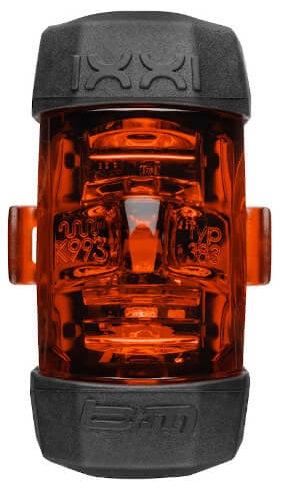 Busch Muller Verlichtingsset Busch en Müller IXON Core + IXXI achterlicht USB oplaadbaar 50 Lux zwart zilver