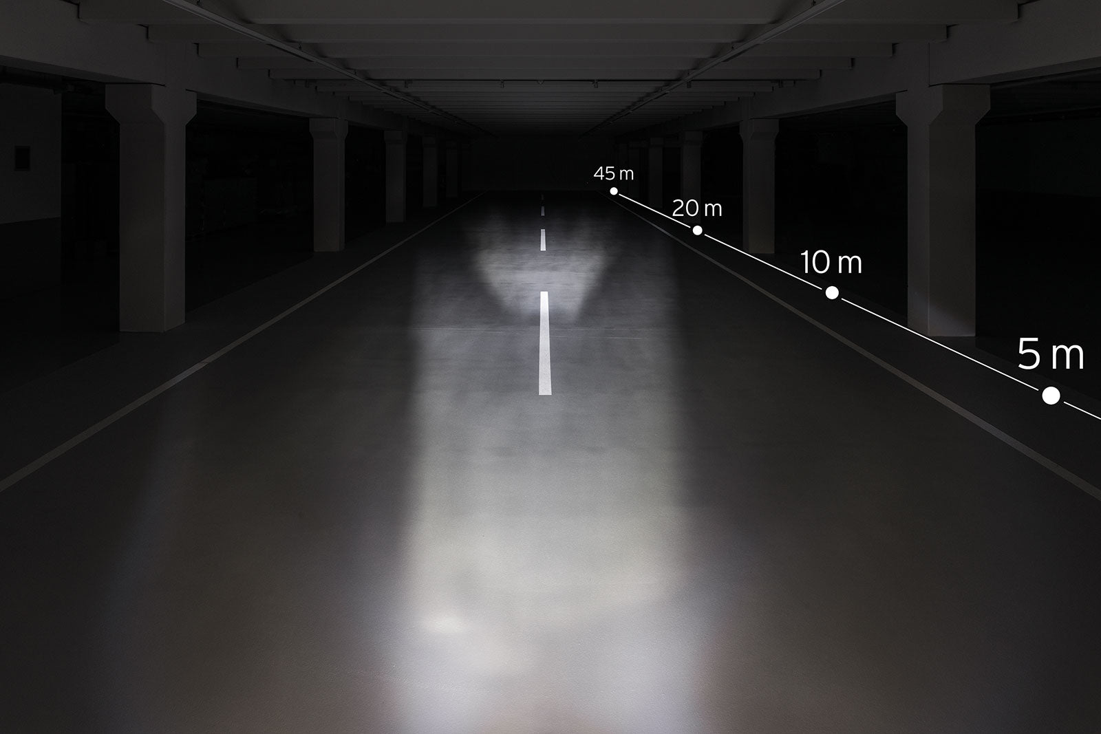 Busch Muller Koplamp Busch en Müller IXON Fyre 30 Lux USB oplaadbaar zwart