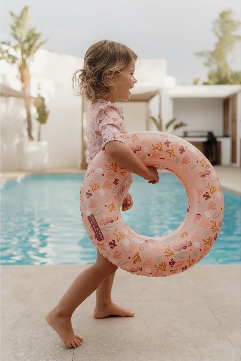 Little Dutch Ocean Dreams zwemring roze, 50cm