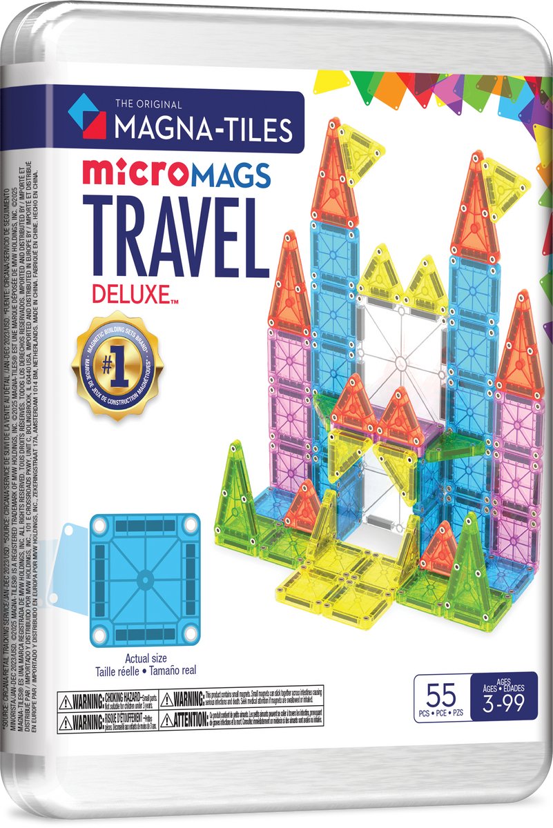 Magna-tiles | travel set deluxe 55 stuks set