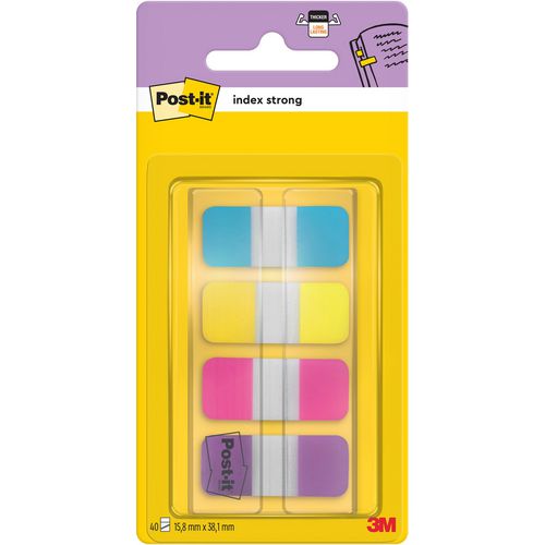 Post-it indexen assorti 4 x 10 kleuren