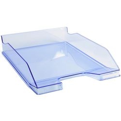 Brievenbakje combo middel exacompta glossy transparant ijsblauw