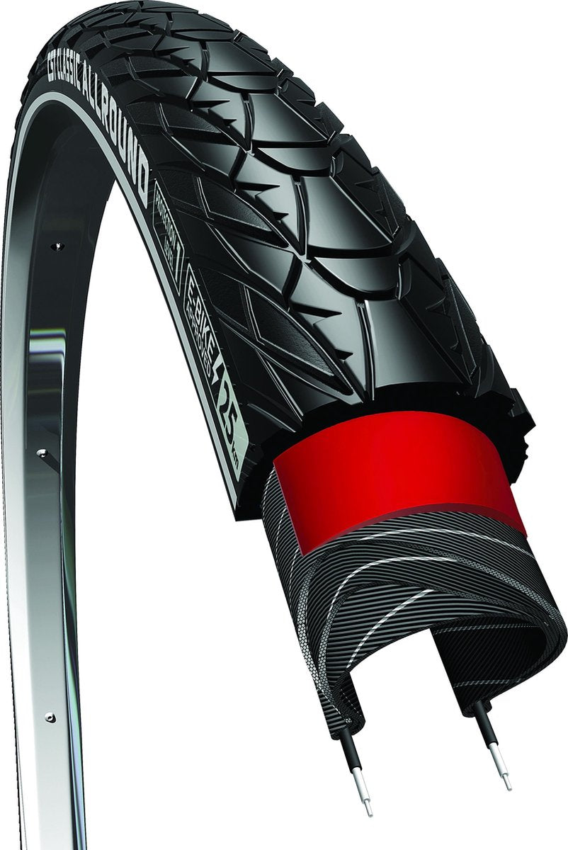 CST buitenband Classic Allround 28 x 1.50 zw refl