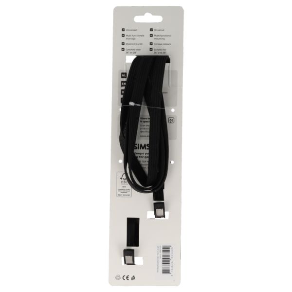 Rema tip top nederland b.v. simson karabijnhaakbinder 71cm zwart