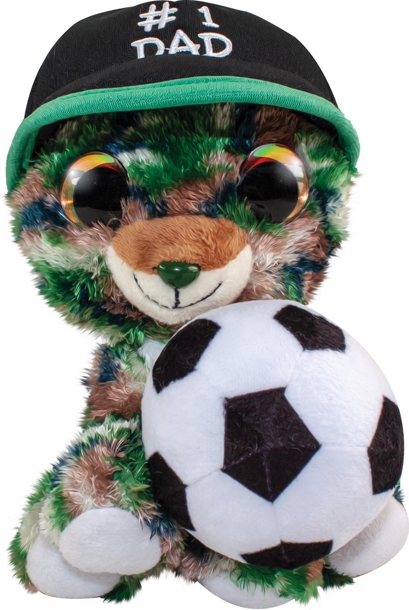 Lumo Stars Knuffel - Vaderdag Bier#1Papa, 15cm