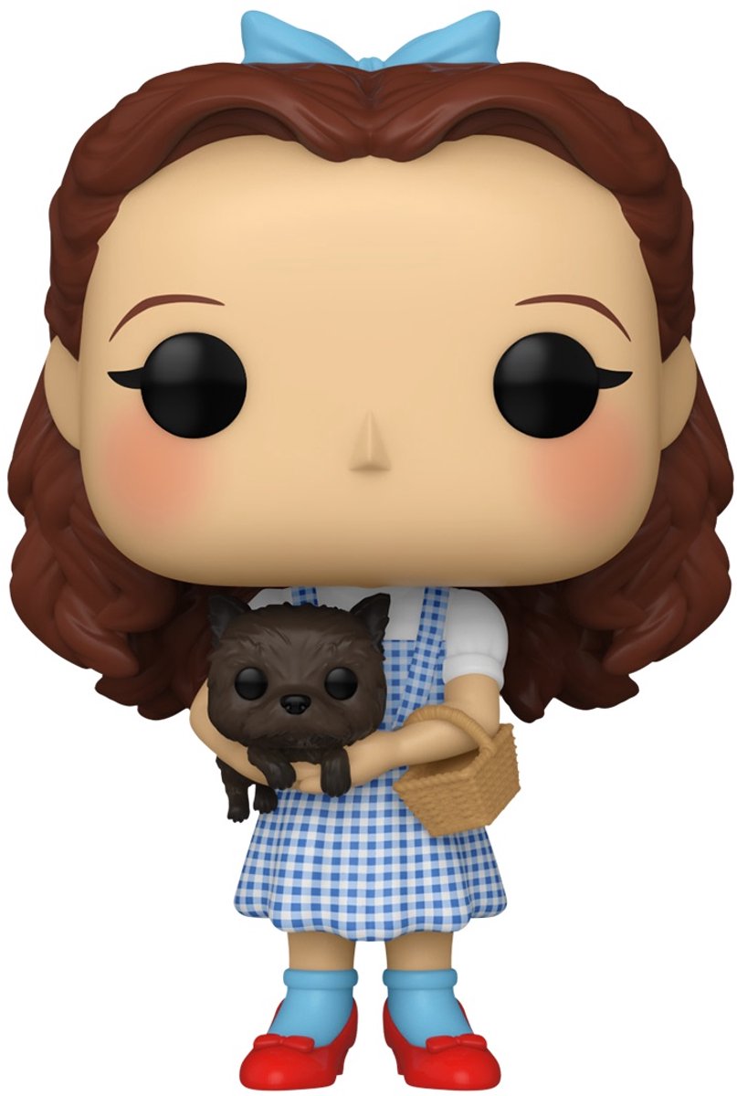 The wizard of oz dorothy toto vinyl figuur 1502 funko pop! meerkleurig - pvc - fan merch, film