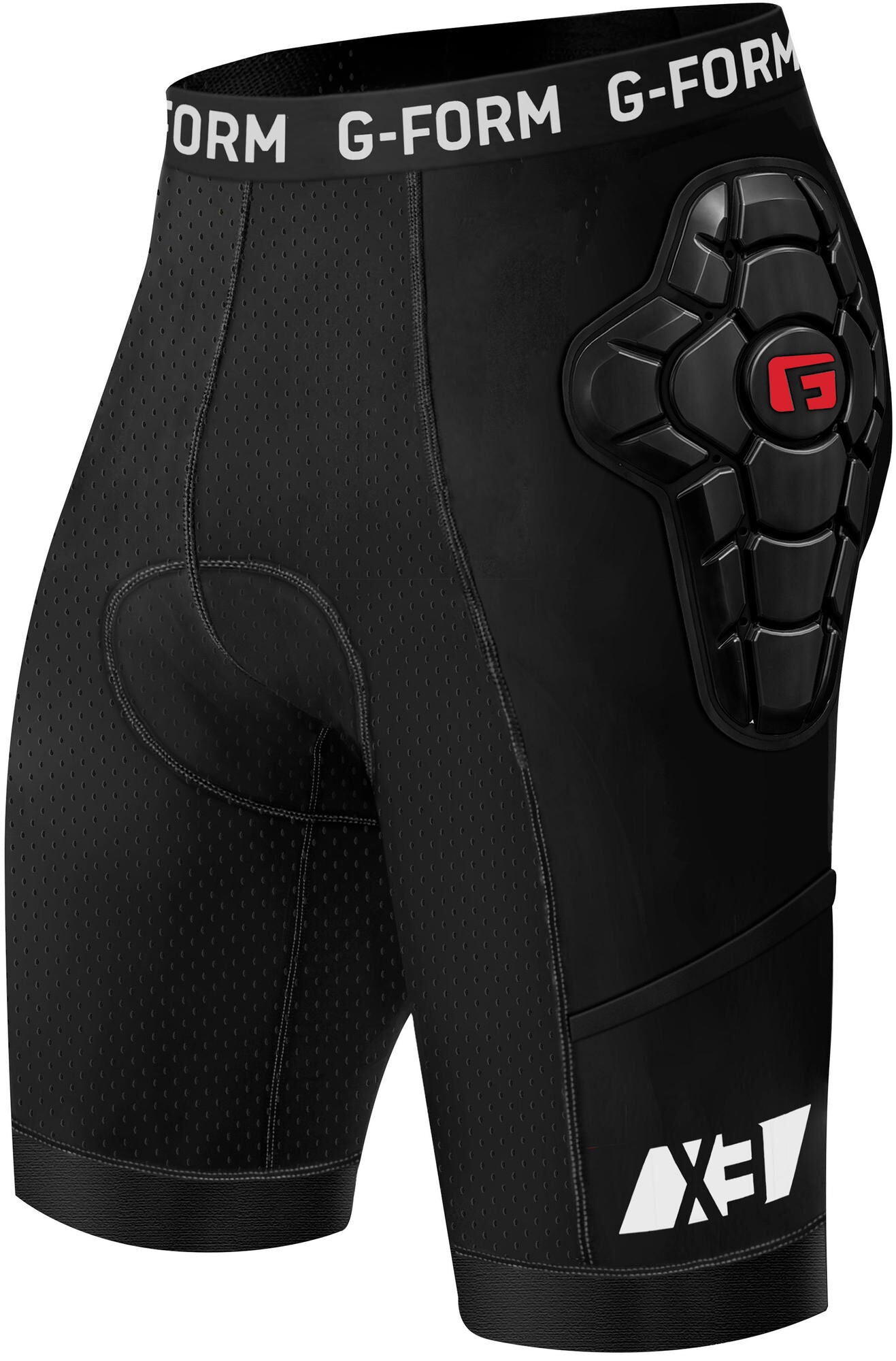 G-form protectie shorts pro-x3 youth shorts pro-x3 youth w.prot. s m black