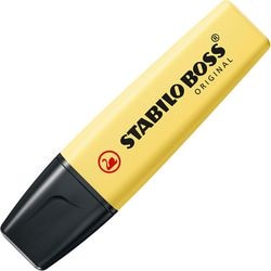 Abi tekstmarker stlo boss original pastelgeel