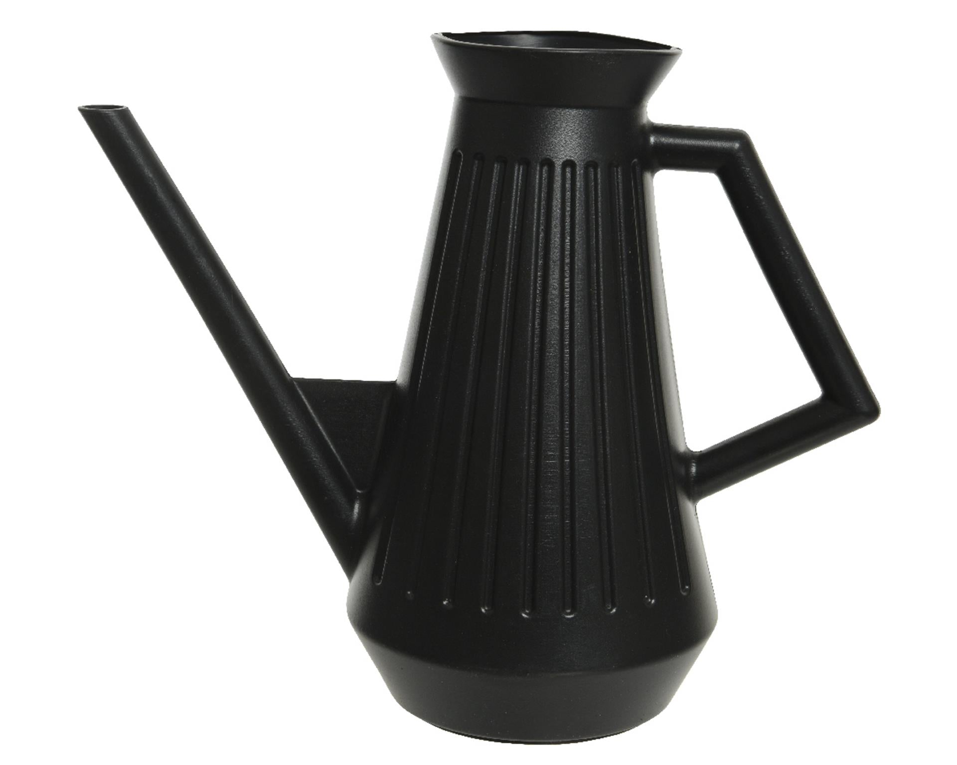 Decoris gieter 1,8 liter kunststof zwart
