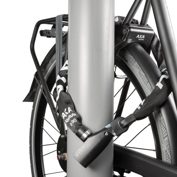Axa kettingslot absolute 8-90cm zwart