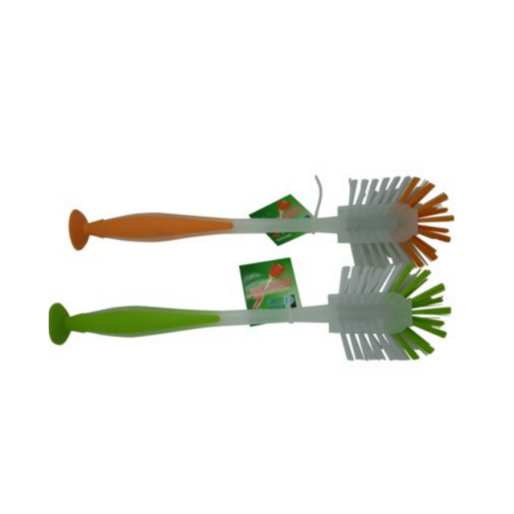 Afwasborstel met zuignap. soort kleur