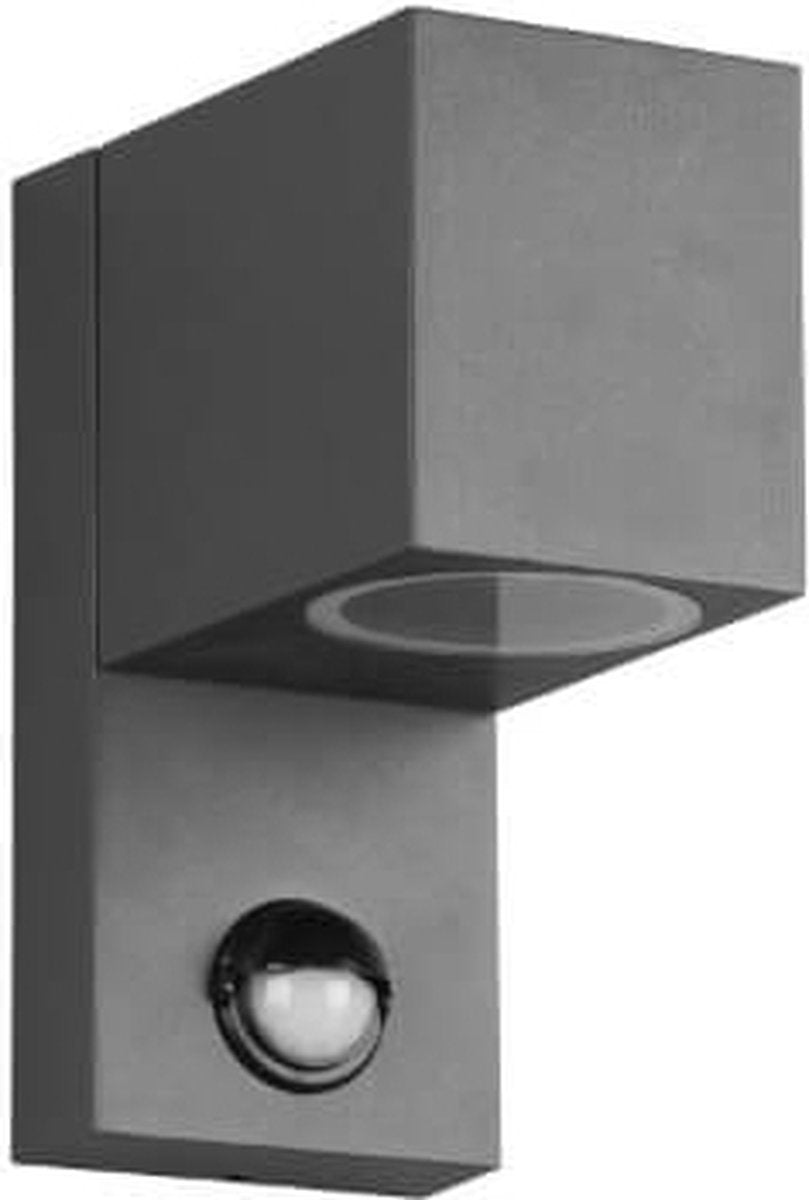 Trio roya - wandlamp - antraciet - excl. 1x gu10 4,9w - buitenverlichting - ip44