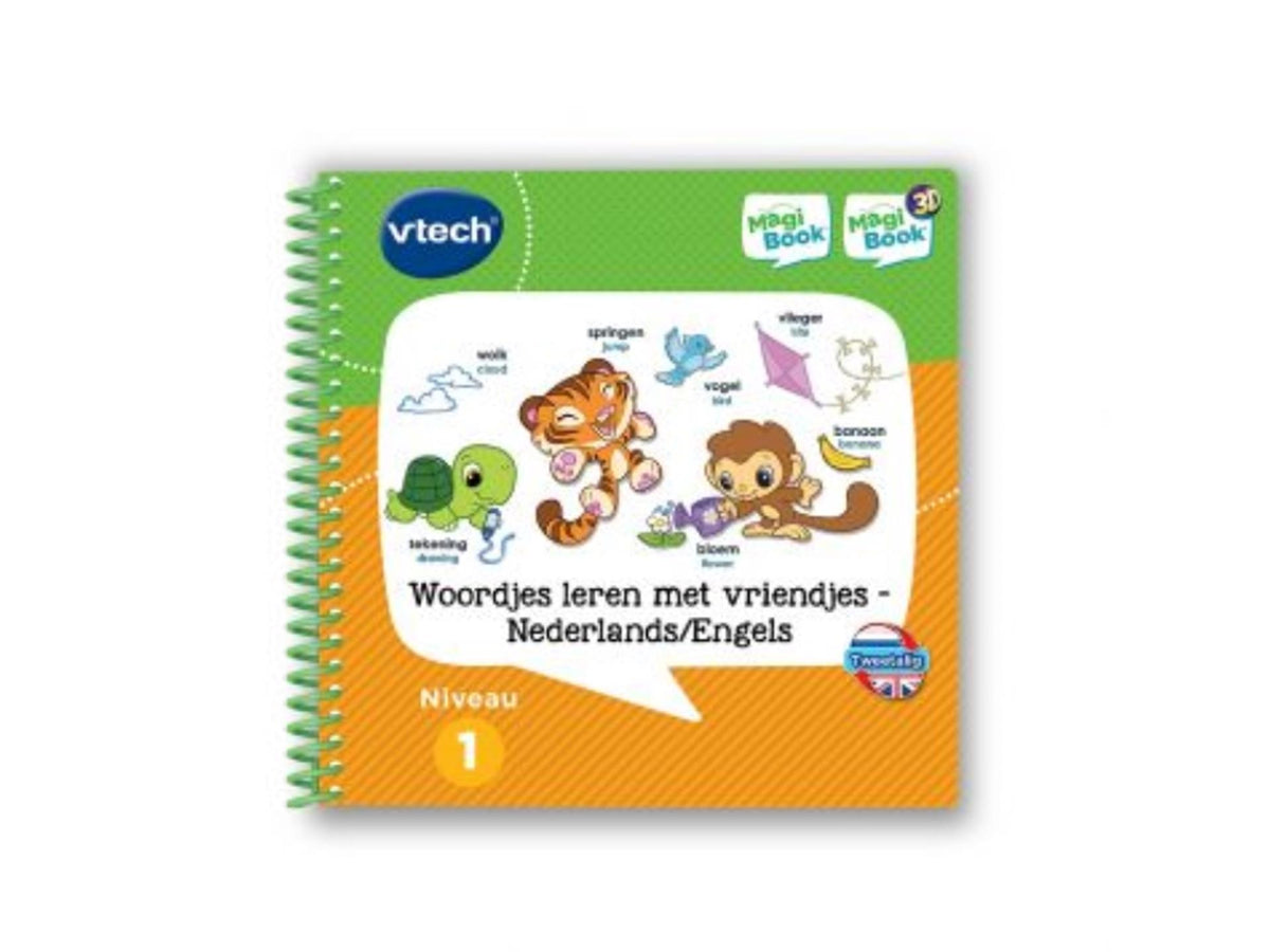 Vtech magibook - learn words with friends nl-en